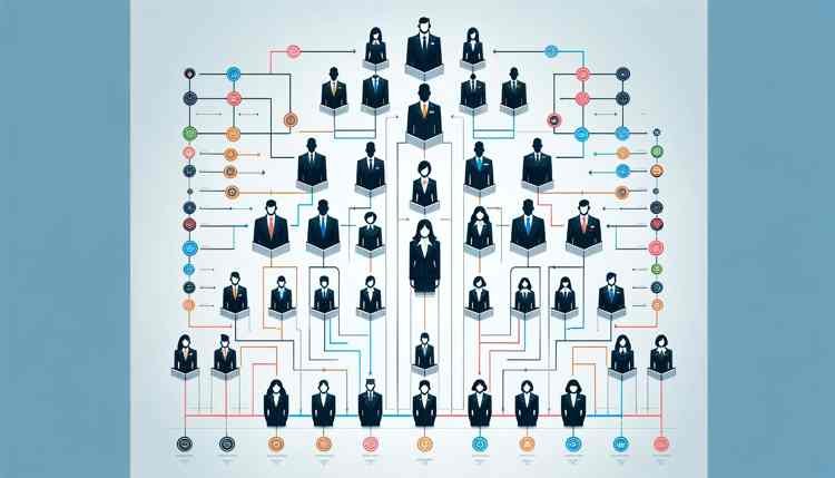 El organigrama vertical en las empresas