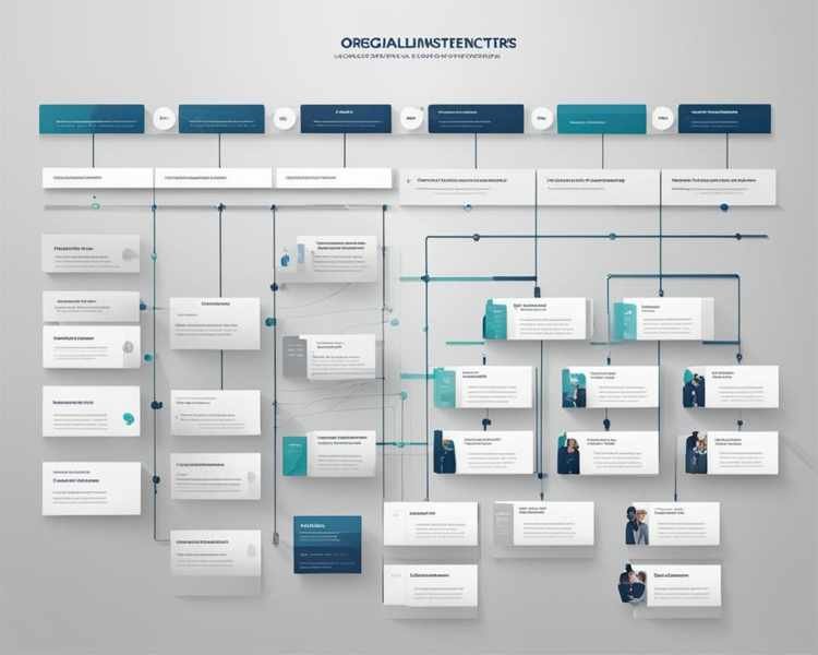 Organigrama Horizontal De Una Empresa Socioestrategia 7626